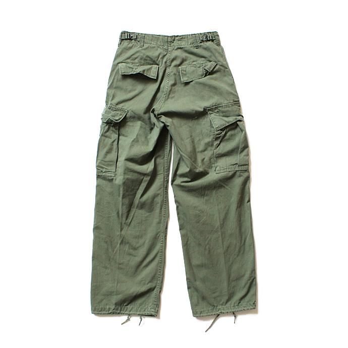102346527 U.S. ARMY / 60s ジャングルファティーグパンツ リップストップ XS/R<img class='new_mark_img2' src='//img.shop-pro.jp/img/new/icons47.gif' style='border:none;display:inline;margin:0px;padding:0px;width:auto;' /> 02