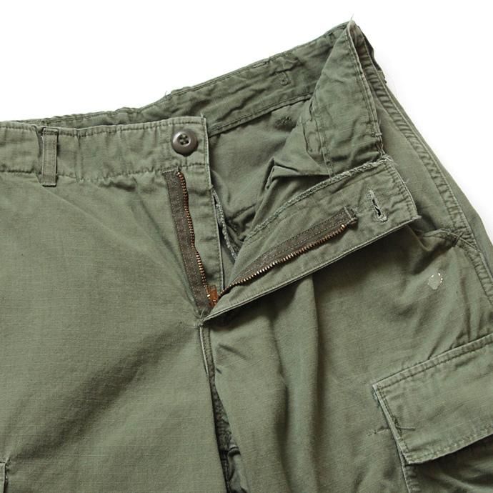 102346527 U.S. ARMY / 60s ジャングルファティーグパンツ リップストップ XS/R<img class='new_mark_img2' src='//img.shop-pro.jp/img/new/icons47.gif' style='border:none;display:inline;margin:0px;padding:0px;width:auto;' /> 02