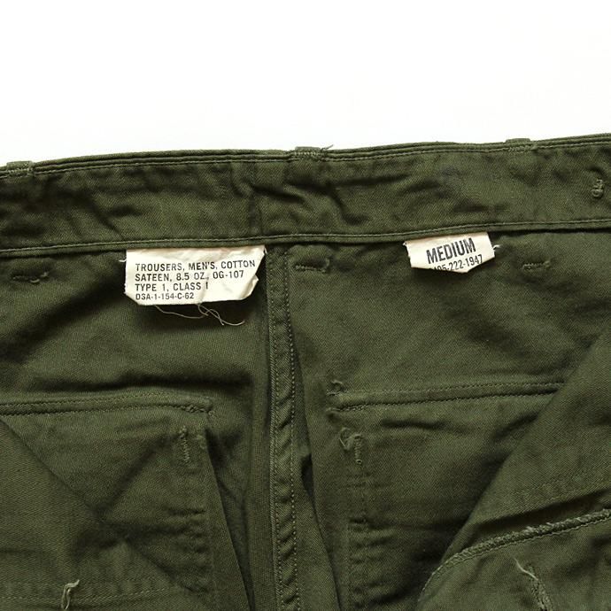 happening U.S. ARMY / 60s Utility Pants ユーティリティーパンツ タブ付き M<img class='new_mark_img2' src='//img.shop-pro.jp/img/new/icons47.gif' style='border:none;display:inline;margin:0px;padding:0px;width:auto;' /> 02