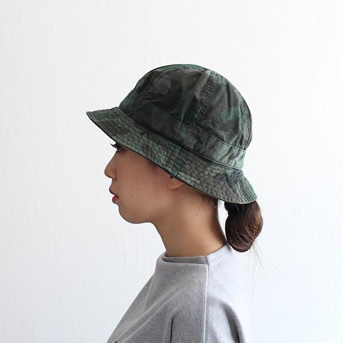 Hexico Hexico / Deformer Hat - Fabric Ex. U.S. Wood Camo Over Dye - B<img class='new_mark_img2' src='//img.shop-pro.jp/img/new/icons47.gif' style='border:none;display:inline;margin:0px;padding:0px;width:auto;' /> 02