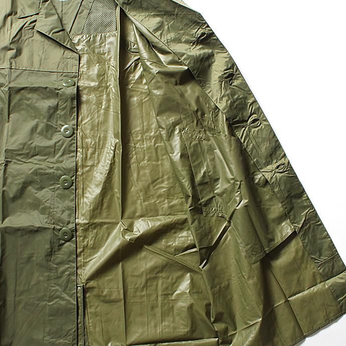 103434649 French Army Rain Coat フランス軍 デッドストック レインコート<img class='new_mark_img2' src='//img.shop-pro.jp/img/new/icons47.gif' style='border:none;display:inline;margin:0px;padding:0px;width:auto;' /> 02
