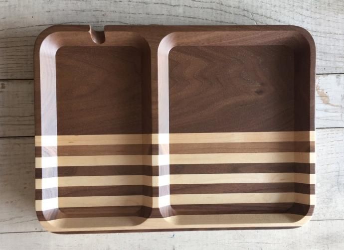 103847069 M&U Co. / Rectangle Valet - Walnut レクタングルバレット ウォルナット 02