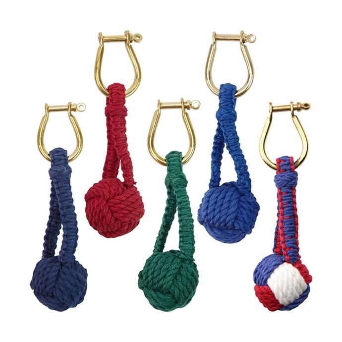 103852856 Monkey's Fist Knot Key Ring モンキーズフィストノット キーリング - 全7色 01