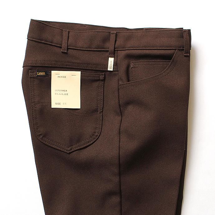 Hexico Deformer Pants - Ex. U.S. Lee - Brown 33<img class='new_mark_img2' src='//img.shop-pro.jp/img/new/icons47.gif' style='border:none;display:inline;margin:0px;padding:0px;width:auto;' /> 02