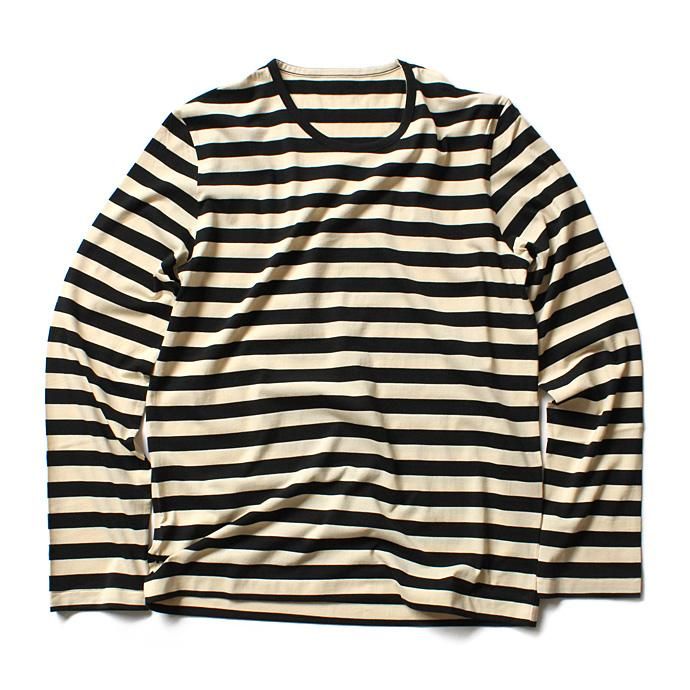 smoothday(スムースデイ) メンズ ディオラマ クルーネックボーダーロングスリーブTシャツ 1510T071-046<img class='new_mark_img2' src='//img.shop-pro.jp/img/new/icons47.gif' style='border:none;display:inline;margin:0px;padding:0px;width:auto;' /> 01