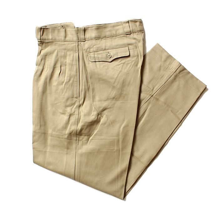 EHS Vintage French Army Chino デッドストック フランス軍チノパンツ<img class='new_mark_img2' src='//img.shop-pro.jp/img/new/icons47.gif' style='border:none;display:inline;margin:0px;padding:0px;width:auto;' /> 01