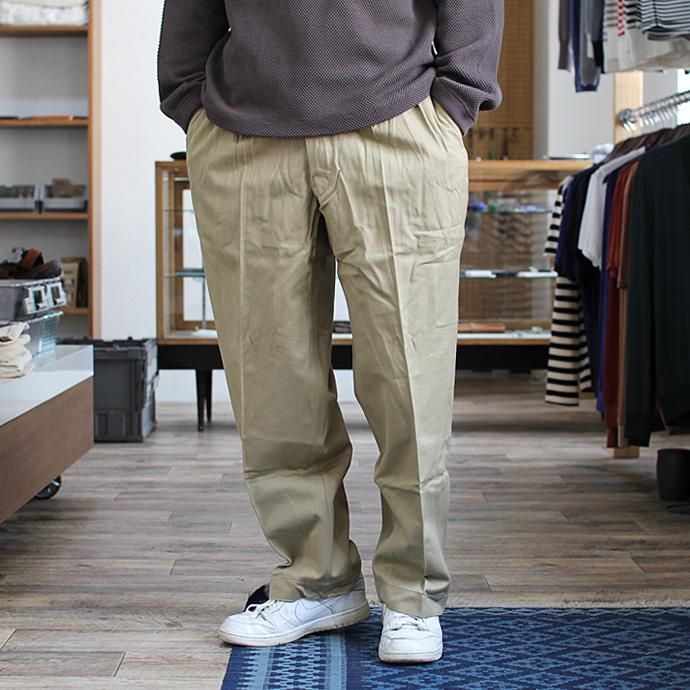 EHS Vintage French Army Chino デッドストック フランス軍チノパンツ<img class='new_mark_img2' src='//img.shop-pro.jp/img/new/icons47.gif' style='border:none;display:inline;margin:0px;padding:0px;width:auto;' /> 02