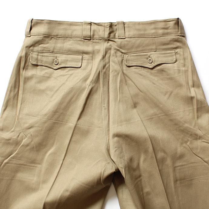 EHS Vintage French Army Chino デッドストック フランス軍チノパンツ<img class='new_mark_img2' src='//img.shop-pro.jp/img/new/icons47.gif' style='border:none;display:inline;margin:0px;padding:0px;width:auto;' /> 02