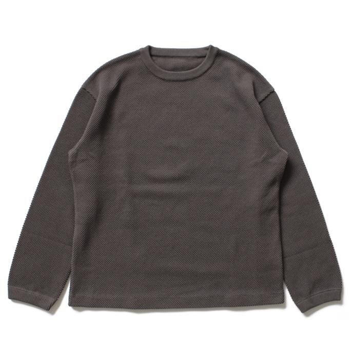 crepuscule crepuscule / moss stitch P/O 鹿の子編みクルーネックプルオーバー 1603-001 - C.Gray<img class='new_mark_img2' src='//img.shop-pro.jp/img/new/icons47.gif' style='border:none;display:inline;margin:0px;padding:0px;width:auto;' /> 01