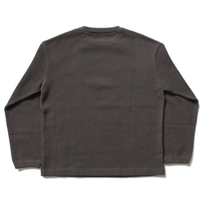 crepuscule crepuscule / moss stitch P/O 鹿の子編みクルーネックプルオーバー 1603-001 - C.Gray<img class='new_mark_img2' src='//img.shop-pro.jp/img/new/icons47.gif' style='border:none;display:inline;margin:0px;padding:0px;width:auto;' /> 02