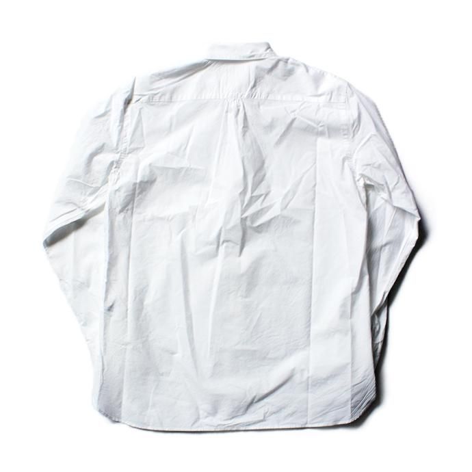 STILL BY HAND シャンブレータイプライターBDシャツ SH0663 - ホワイト<img class='new_mark_img2' src='//img.shop-pro.jp/img/new/icons47.gif' style='border:none;display:inline;margin:0px;padding:0px;width:auto;' /> 02