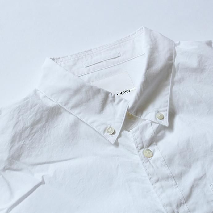STILL BY HAND シャンブレータイプライターBDシャツ SH0663 - ホワイト<img class='new_mark_img2' src='//img.shop-pro.jp/img/new/icons47.gif' style='border:none;display:inline;margin:0px;padding:0px;width:auto;' /> 02
