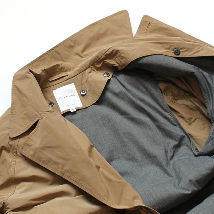 105910561 STILL BY HAND / シンサレートライナー付き イージートレンチコート CO0263 全3色<img class='new_mark_img2' src='//img.shop-pro.jp/img/new/icons47.gif' style='border:none;display:inline;margin:0px;padding:0px;width:auto;' /> 02