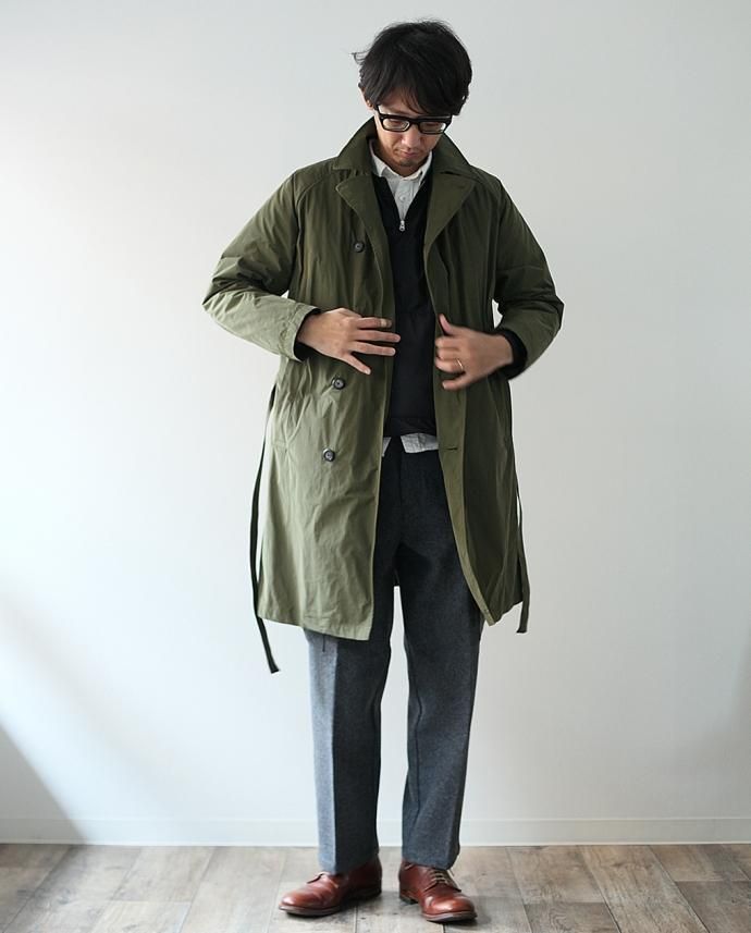 105910561 STILL BY HAND / シンサレートライナー付き イージートレンチコート CO0263 全3色<img class='new_mark_img2' src='//img.shop-pro.jp/img/new/icons47.gif' style='border:none;display:inline;margin:0px;padding:0px;width:auto;' /> 02