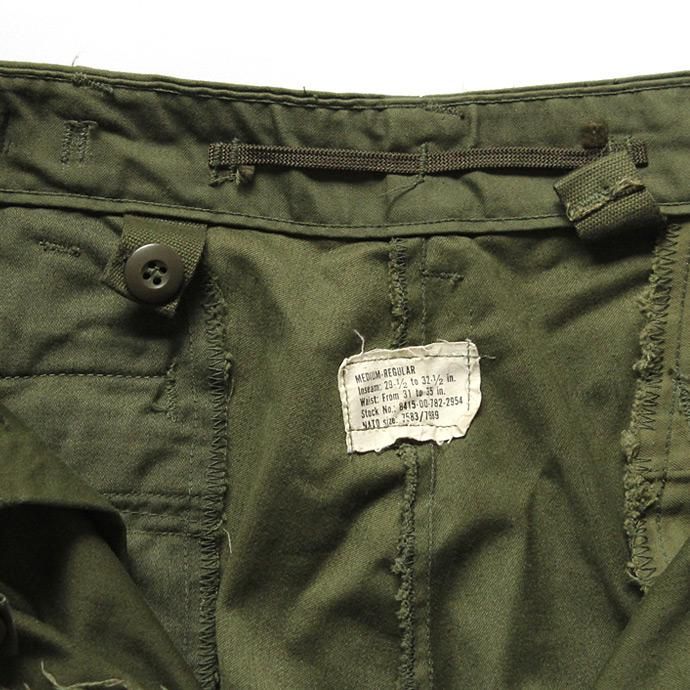 happening U.S.ARMY M-65 フィールドパンツ M/R デッドストック<img class='new_mark_img2' src='//img.shop-pro.jp/img/new/icons47.gif' style='border:none;display:inline;margin:0px;padding:0px;width:auto;' /> 02