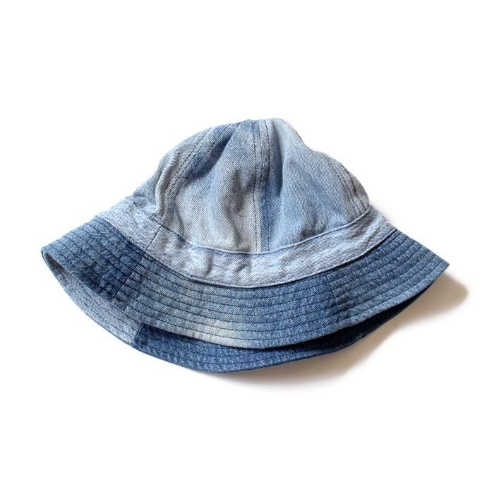 106228783 Hexico / Deformer Hat - Fabric Ex. U.S. 501 リメイクデニムハット - 02<img class='new_mark_img2' src='//img.shop-pro.jp/img/new/icons47.gif' style='border:none;display:inline;margin:0px;padding:0px;width:auto;' /> 02