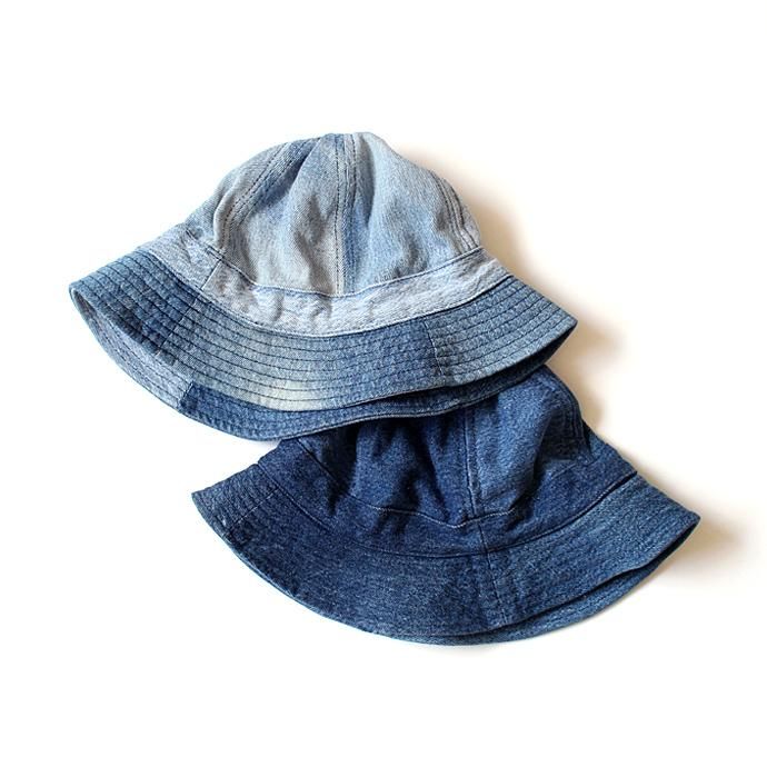 106228783 Hexico / Deformer Hat - Fabric Ex. U.S. 501 リメイクデニムハット - 02<img class='new_mark_img2' src='//img.shop-pro.jp/img/new/icons47.gif' style='border:none;display:inline;margin:0px;padding:0px;width:auto;' /> 02