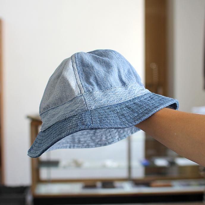106228783 Hexico / Deformer Hat - Fabric Ex. U.S. 501 リメイクデニムハット - 02<img class='new_mark_img2' src='//img.shop-pro.jp/img/new/icons47.gif' style='border:none;display:inline;margin:0px;padding:0px;width:auto;' /> 02