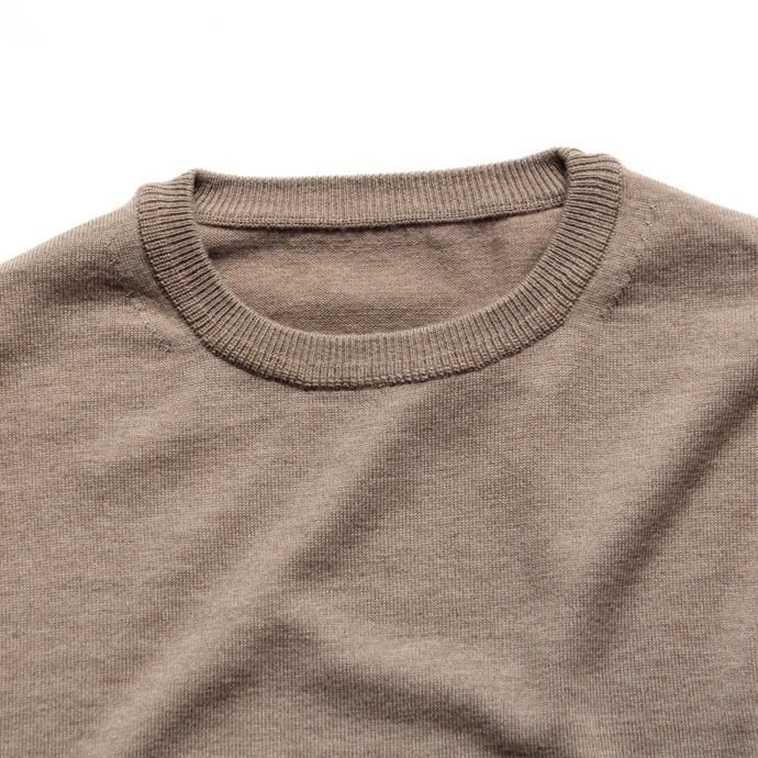 crepuscule crepuscule / wool crewneck L/S ハイゲージウールクルーネックプルオーバー 1603-004 - Camel<img class='new_mark_img2' src='//img.shop-pro.jp/img/new/icons47.gif' style='border:none;display:inline;margin:0px;padding:0px;width:auto;' /> 02