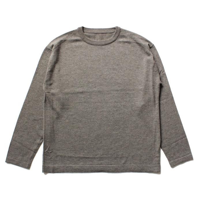 crepuscule crepuscule / wool crewneck L/S ハイゲージウールクルーネックプルオーバー 1603-004 - Brown<img class='new_mark_img2' src='//img.shop-pro.jp/img/new/icons47.gif' style='border:none;display:inline;margin:0px;padding:0px;width:auto;' /> 01