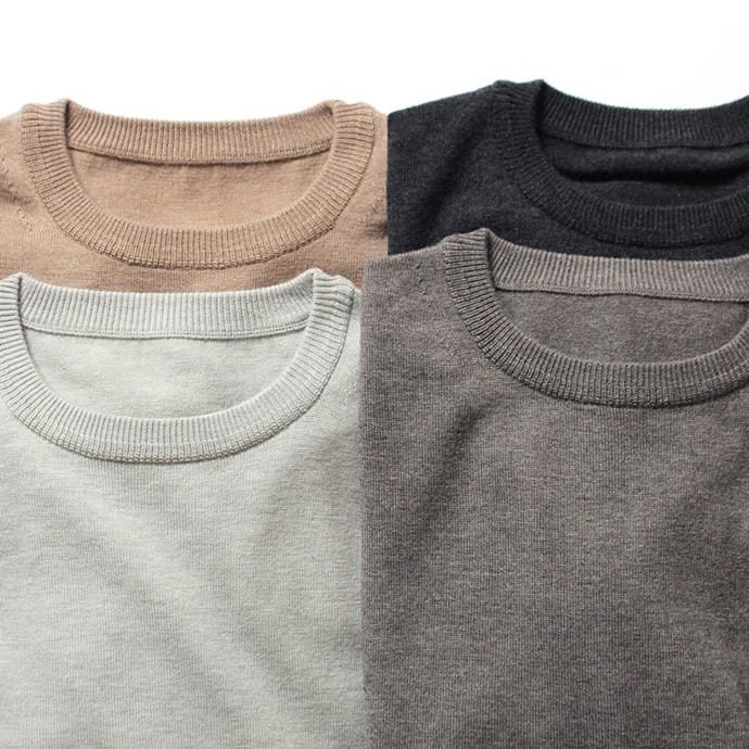 crepuscule crepuscule / wool crewneck L/S ハイゲージウールクルーネックプルオーバー 1603-004 - Brown<img class='new_mark_img2' src='//img.shop-pro.jp/img/new/icons47.gif' style='border:none;display:inline;margin:0px;padding:0px;width:auto;' /> 02