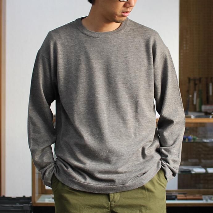 crepuscule crepuscule / wool crewneck L/S ハイゲージウールクルーネックプルオーバー 1603-004 - Brown<img class='new_mark_img2' src='//img.shop-pro.jp/img/new/icons47.gif' style='border:none;display:inline;margin:0px;padding:0px;width:auto;' /> 02