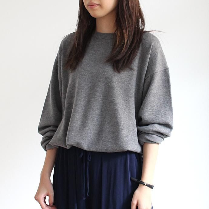 crepuscule crepuscule / wool crewneck L/S ハイゲージウールクルーネックプルオーバー 1603-004 - C.Gray<img class='new_mark_img2' src='//img.shop-pro.jp/img/new/icons47.gif' style='border:none;display:inline;margin:0px;padding:0px;width:auto;' /> 02