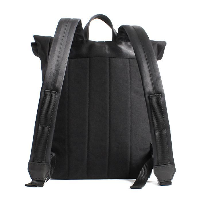 DEFY Theodore Rolltop Backpack - Black Cordura ロールトップバックパック コーデュラナイロン 02