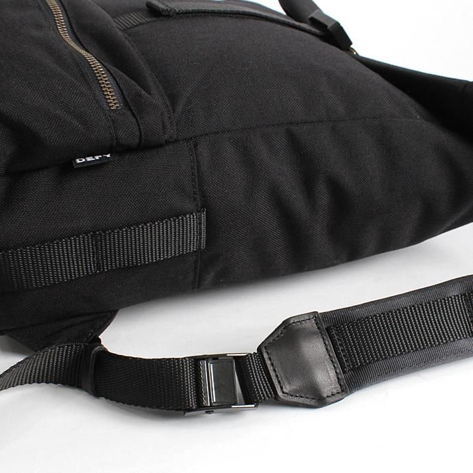 DEFY Theodore Rolltop Backpack - Black Cordura ロールトップバックパック コーデュラナイロン 02