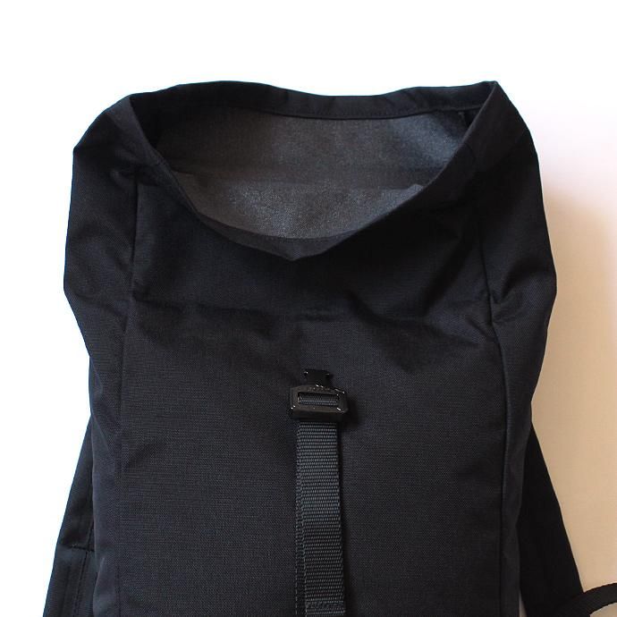 DEFY Theodore Rolltop Backpack - Black Cordura ロールトップバックパック コーデュラナイロン 02