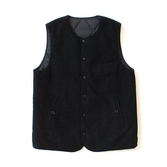 107226174 STILL BY HAND / シンサレート中綿入りリバーシブルベスト VE0363 - 全2色 02