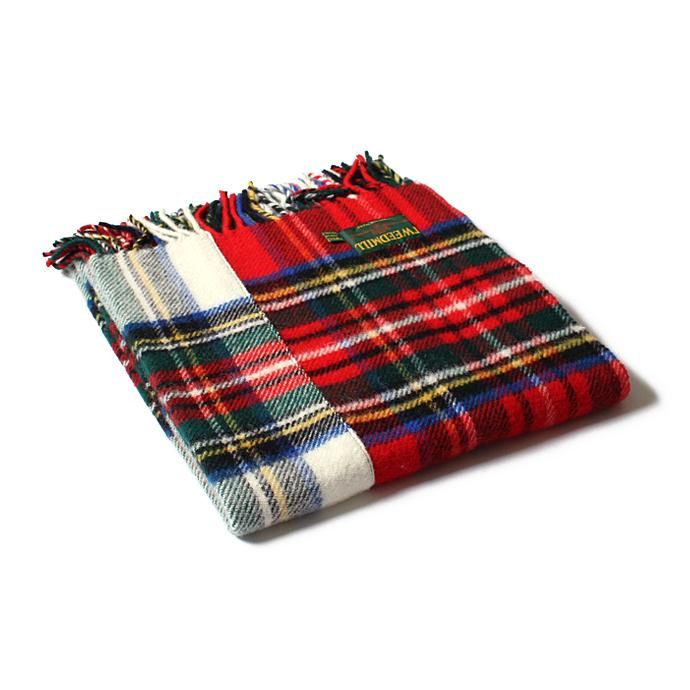 TWEEDMILL TWEEDMILL / ウール パッチワーク ブランケット - タータン 01<img class='new_mark_img2' src='//img.shop-pro.jp/img/new/icons47.gif' style='border:none;display:inline;margin:0px;padding:0px;width:auto;' /> 02