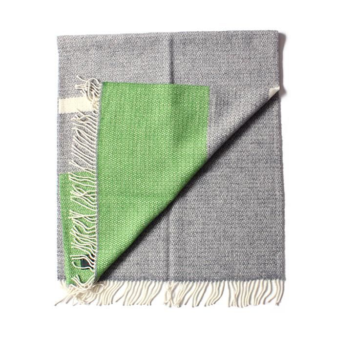 TWEEDMILL TWEEDMILL / イリュージョンパネル ブランケット - ライトグリーン<img class='new_mark_img2' src='//img.shop-pro.jp/img/new/icons47.gif' style='border:none;display:inline;margin:0px;padding:0px;width:auto;' /> 02
