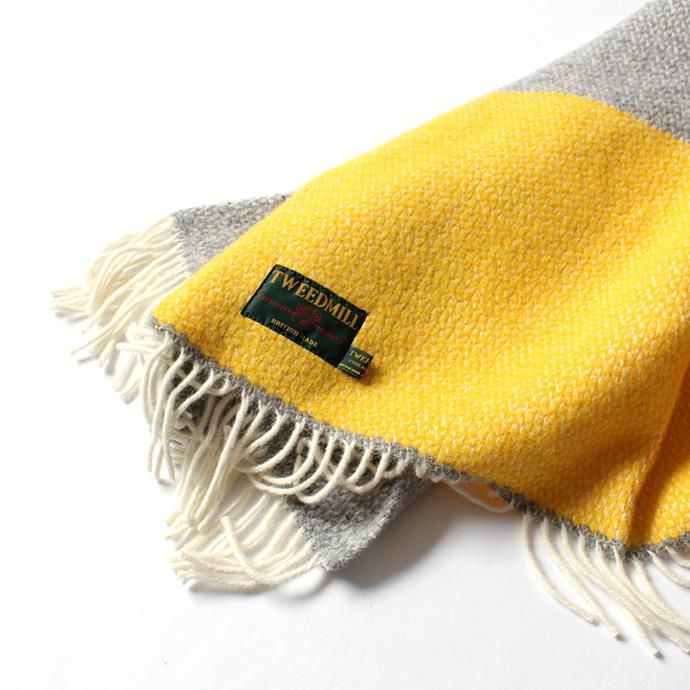 107566012 TWEEDMILL / イリュージョンパネル ブランケット - イエロー<img class='new_mark_img2' src='//img.shop-pro.jp/img/new/icons47.gif' style='border:none;display:inline;margin:0px;padding:0px;width:auto;' /> 02