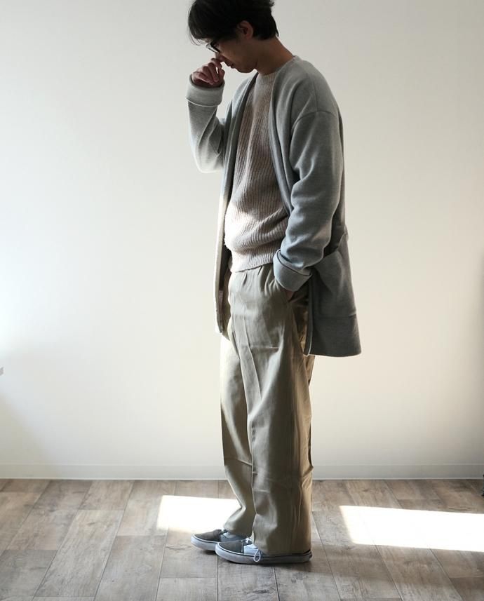 107698612 crepuscule / Gown ニットガウン ライトグレー 1603-007 L.Gray<img class='new_mark_img2' src='//img.shop-pro.jp/img/new/icons47.gif' style='border:none;display:inline;margin:0px;padding:0px;width:auto;' /> 02