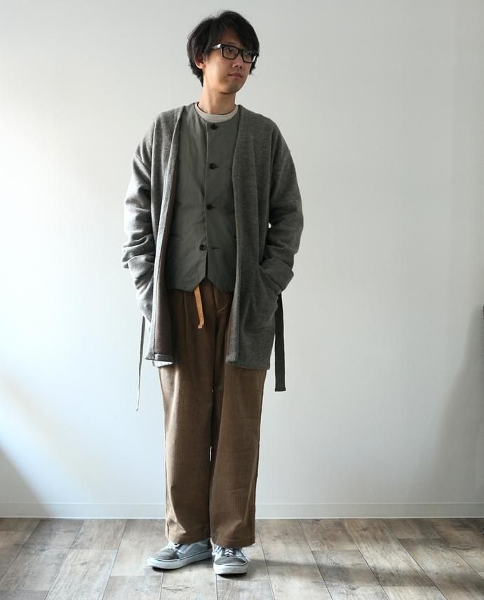 crepuscule crepuscule / Gown ニットガウン グレー 1603-007 Gray<img class='new_mark_img2' src='//img.shop-pro.jp/img/new/icons47.gif' style='border:none;display:inline;margin:0px;padding:0px;width:auto;' /> 02
