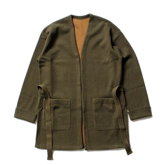 crepuscule crepuscule / Gown ニットガウン カーキ 1603-007 Khaki<img class='new_mark_img2' src='//img.shop-pro.jp/img/new/icons47.gif' style='border:none;display:inline;margin:0px;padding:0px;width:auto;' /> 01