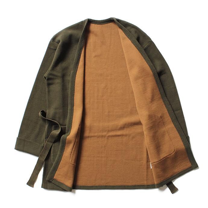 crepuscule crepuscule / Gown ニットガウン カーキ 1603-007 Khaki<img class='new_mark_img2' src='//img.shop-pro.jp/img/new/icons47.gif' style='border:none;display:inline;margin:0px;padding:0px;width:auto;' /> 02