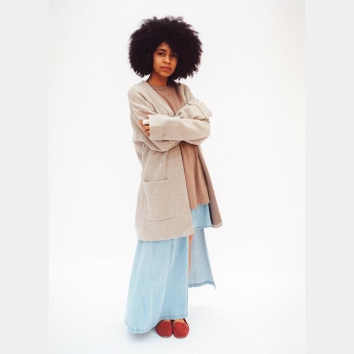 crepuscule crepuscule / Gown ニットガウン カーキ 1603-007 Khaki<img class='new_mark_img2' src='//img.shop-pro.jp/img/new/icons47.gif' style='border:none;display:inline;margin:0px;padding:0px;width:auto;' /> 02