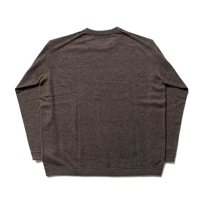 crepuscule crepuscule / Whole Garment C/N ホールガーメント ハイゲージウール クルーネックセーター 1603-009 - Brown<img class='new_mark_img2' src='//img.shop-pro.jp/img/new/icons47.gif' style='border:none;display:inline;margin:0px;padding:0px;width:auto;' /> 02