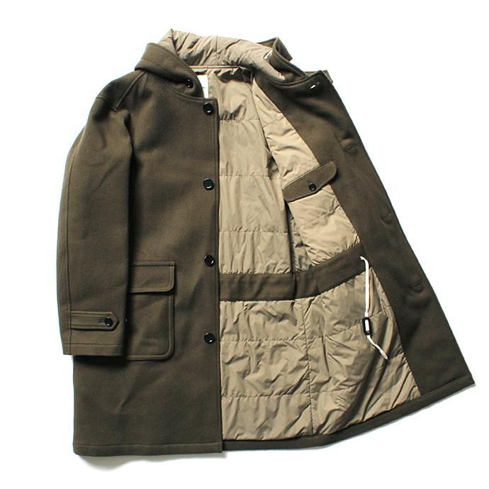 108236342 STILL BY HAND / スーパー100sメルトン フーデッドコート CO0463 オリーブ<img class='new_mark_img2' src='//img.shop-pro.jp/img/new/icons47.gif' style='border:none;display:inline;margin:0px;padding:0px;width:auto;' /> 02