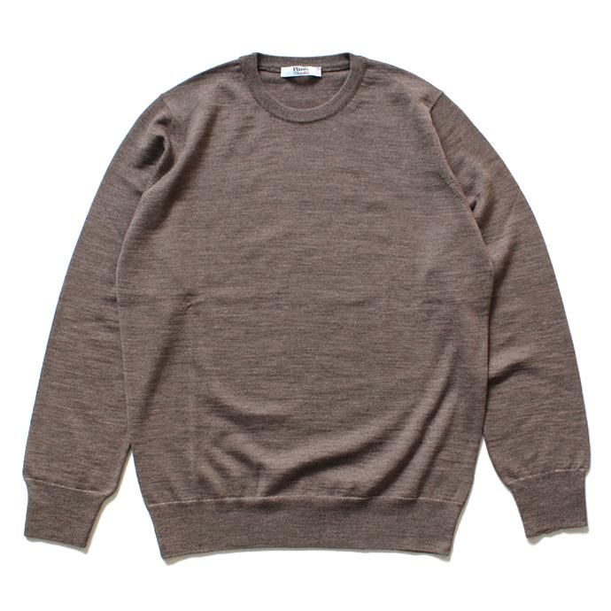Other Brands Vitter / 897 Man Roundneck ウォッシャブルウール ハイゲージニットクルーネックセーター 全2色<img class='new_mark_img2' src='//img.shop-pro.jp/img/new/icons47.gif' style='border:none;display:inline;margin:0px;padding:0px;width:auto;' /> 02