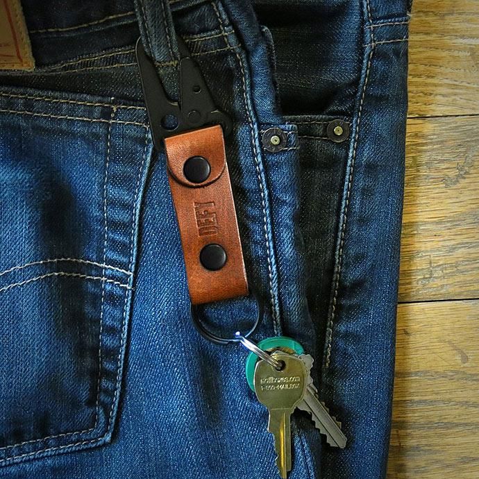 DEFY BAGS DEFY BAGS / Key Chain - Horween Leather キーチェーン レザー 全2色<img class='new_mark_img2' src='//img.shop-pro.jp/img/new/icons47.gif' style='border:none;display:inline;margin:0px;padding:0px;width:auto;' /> 02