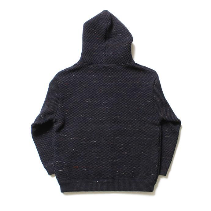 crepuscule crepuscule / Lowgage Knit Parka ローゲージニットパーカー ネイビー 1603-016 - Navy 02