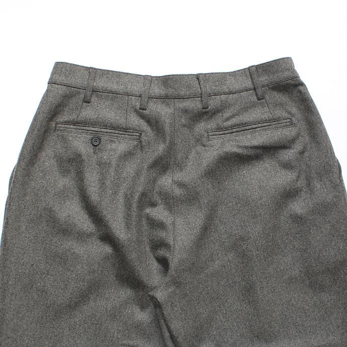 108690656 CEASTERS / 2 Pleats Wool Trousers 2タックウールパンツ グレー 02