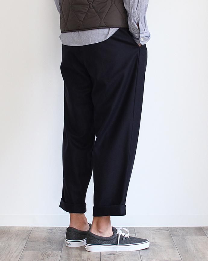 CEASTERS CEASTERS / 2 Pleats Wool Trousers 2タックウールパンツ ネイビー<img class='new_mark_img2' src='//img.shop-pro.jp/img/new/icons47.gif' style='border:none;display:inline;margin:0px;padding:0px;width:auto;' /> 02
