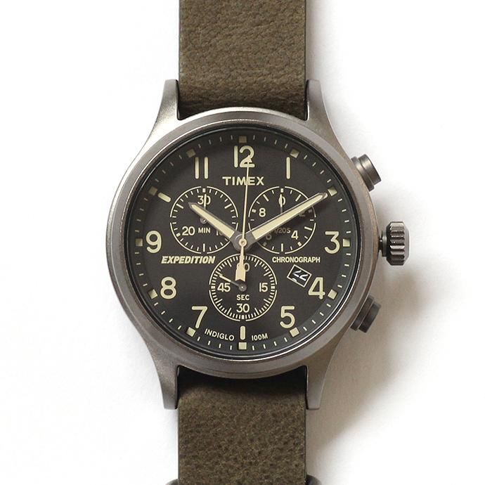 TIMEX TIMEX / Expedition Scout Chrono エクスペディション スカウトメタルクロノ オリーブ TW4B04100<img class='new_mark_img2' src='//img.shop-pro.jp/img/new/icons47.gif' style='border:none;display:inline;margin:0px;padding:0px;width:auto;' /> 01
