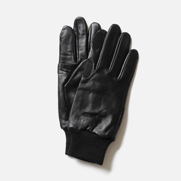 Other Brands DENTS / レザーシューティンググローブ Malvern/Purdy ブラック 37-0621 01