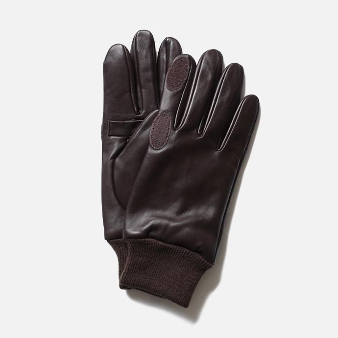 Other Brands DENTS / レザーシューティンググローブ Malvern/Purdy ブラウン 37-0621 01