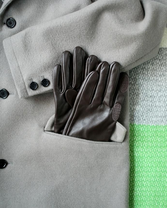 Other Brands DENTS / レザーシューティンググローブ Malvern/Purdy ブラウン 37-0621 02
